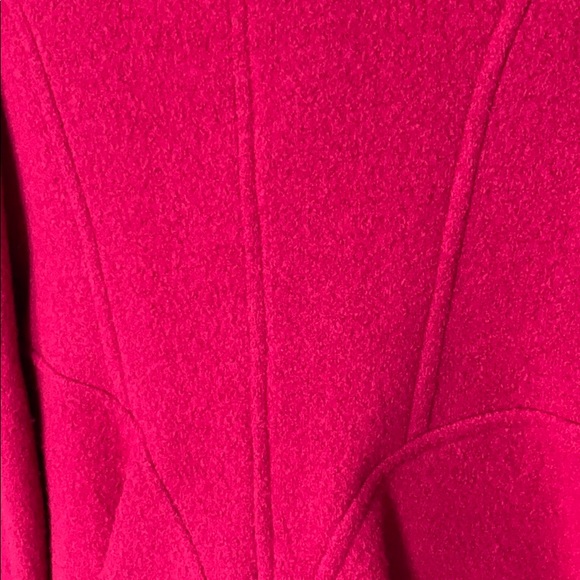 EMIL RUTENBERG Fuchsia Fitted Blazer Sz 6 - Picture 6 of 7